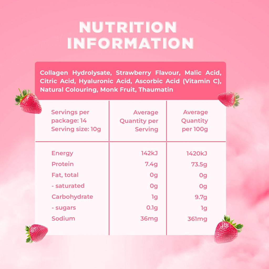 Glowberry Collagen 140g - Australian Collagen Lab