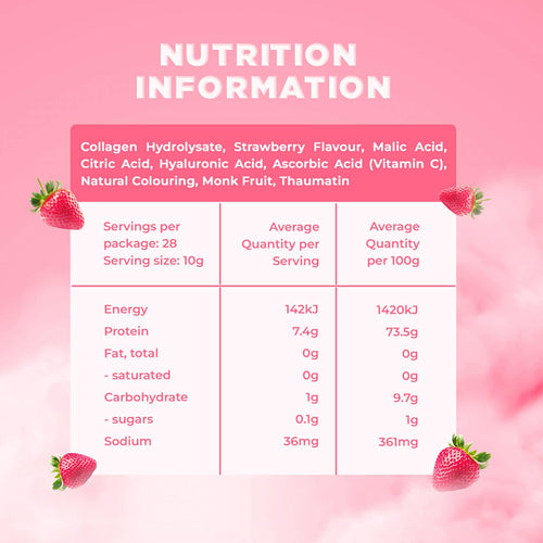 Glowberry Collagen 280g - Australian Collagen Lab